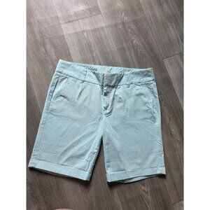 J crew Frankie Womens Light Blue Shorts Size 10